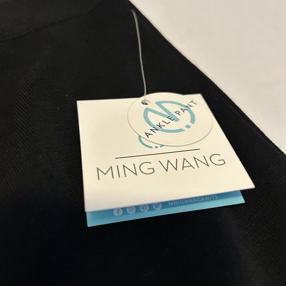 Ming Wang Ankle Pants Black Career Work Formal Staple NWT plus - 3X - Picture 5 of 13